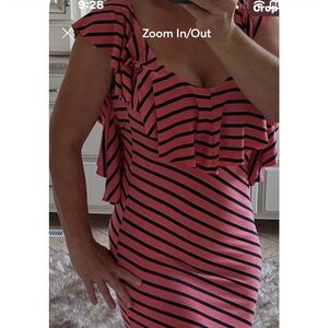 Arden B maxi back out fitted dress NWT